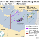 Flera parallella krishärdar i östra Medelhavet